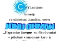 „Civitas“ kviečia į diskusiją