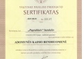 Darniausios turizmo bendruomenės apdovanojimas ir Tautinio paveldo produkto sertifikatas – Adomynės kaimo bendruomenei