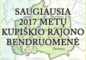 Paskelbtas konkursas „Saugiausia 2017 metų Kupiškio rajono bendruomenė“