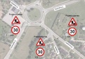 Bus vykdomi darbai ir ribojamas greitis Kupiškio m. Gedimino g. dalyje