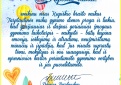 Mero Dainiaus Bardausko sveikinimas Tarptautinės vaikų gynimo dienos proga