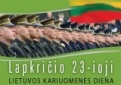Lapkričio 23-ioji – Lietuvos kariuomenės diena