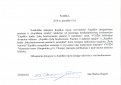 Valstybinio Vilniaus Gaono žydų muziejaus direktoriaus padėka 