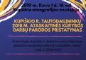 Ataskaitinė tautodailininkų kūrybos darbų paroda