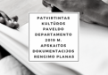 Patvirtintas kultūros paveldo objektų 2019 m. apskaitos dokumentacijos rengimo planas