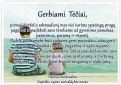 Mero Dainiaus Bardausko sveikinimas Tėvo dienos proga 	