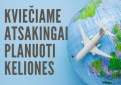 Planuojant keliones gyventojai sergamumo tendencijas raginami stebėti ir savarankiškai