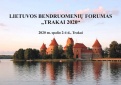 Lietuvos bendruomenių formas „TRAKAI 2020“