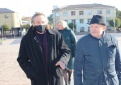 Kupiškio mieste lankėsi skulptorius Henrikas Orakauskas