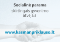 Socialinė parama: kas man priklauso?