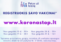 Registruotis vakcinai nuo COVID-19 kviečiami vyresni nei 35 metų gyventojai