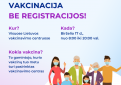 Vakcinacija be registracijos – jau šį ketvirtadienį visoje Lietuvoje
