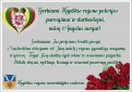 Kupiškio rajono savivaldybės vadovų sveikinimas Angelų sargų dienos proga