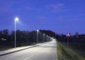 Įrengtas apšvietimas Aukštupėnų k. Marių gatvėje 