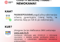 Nuo gruodžio 1 d. pasiskiepiję žmonės galės atlikti nemokamą antikūnų testą