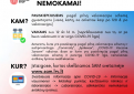 Plečiamas asmenų, galinčių atlikti nemokamą antikūnų tyrimą, sąrašas