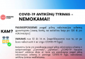 Pasiskiepiję Kupiškio rajono gyventojai nemokamai galės atlikti antikūnų testą Kupiškio pirminiame asmens priežiūros centre