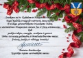 Savivaldybės mero Dainiaus Bardausko sveikinimas