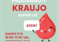 Kraujo donorystės akcija