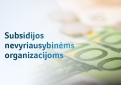 Paslaugas pandemijos metu teikiančioms nevyriausybinėms organizacijoms – 2 mln. eurų