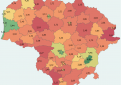 Savivaldybių gerovės indeksas: Kupiškio rajono savivaldybė 39 vietoje