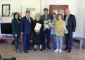 Savivaldybės vadovai pasveikino Prezidento ordino „Už nuopelnus Lietuvai“ medaliu apdovanotą Šimonių seniūnijos gyventoją Janiną Sabalienę 