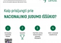 Nacionalinis judumo iššūkis sugrįžta: kviečiame rinkti žingsnius 