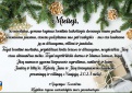 Mero pavaduotojo sveikinimas artėjančių švenčių proga