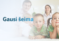 Aktualu auginantiems vaikus: kas priklauso gausioms šeimoms?