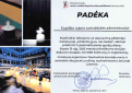 Padėka už dalyvavimą pilietinėje iniciatyvoje „Atmintis gyva, nes liudija“