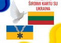 Miesto aikštėje – karo prieš Ukrainą metinių minėjimas