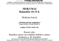 VšĮ „Mokslinės paslaugos“ kviečia į mokymus