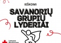 Lietuvos Raudonasis Kryžius ieško savanorių grupių lyderių