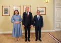 Lietuvos Respublikos Prezidentas Gitanas Nausėda antradienį Prezidentūroje susitiko su Lietuvos savivaldybių merais