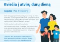 Gegužės 17-ąją vaiko teisių gynėjai kviečia į atvirų durų dieną