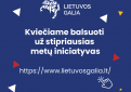Kviečiame palaikyti kupiškėnų iniciatyvas projekte „Lietuvos galia“