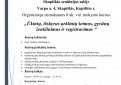 Kvietimas į nemokamus mokymus „Ūkinių, išskyrus arklinių šeimos, gyvūnų ženklinimas ir registravimas“