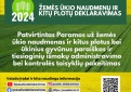 Žemės ūkio naudmenų ir kitų plotų deklaravimas