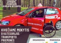 Startuoja nemokami vairavimo mokymai asmenims, turintiems judėjimo sutrikimų!