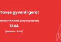 Dėka tavęs gyventi gera!