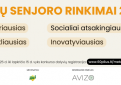 Metų senjorų rinkimai 2024“ kviečia į senatvę žvelgti pozityviai