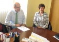 UAB „Baltik vairas“ vadovas D. Cvikas kupiškėnams pažadėjo palikti bandomąjį elektrinį dviratį