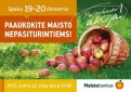 Rudens „Maisto banko“ akcija šiemet prasidės anksčiau