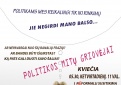 Jaunimas kviečia politikus į susitikimą-diskusiją