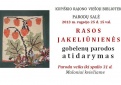 Rugsėjo 25 d. 15 val. viešojoje bibliotekoje Rasos  Jankeliūnienės gobelenų parodos  atidarymas