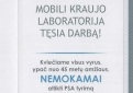 Akcijos „Išsaugokime vyrus“ mobilioji laboratorija atvyksta į Kupiškio rajoną