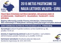 Informaciniai seminarai gyventojams ir verslininkams
